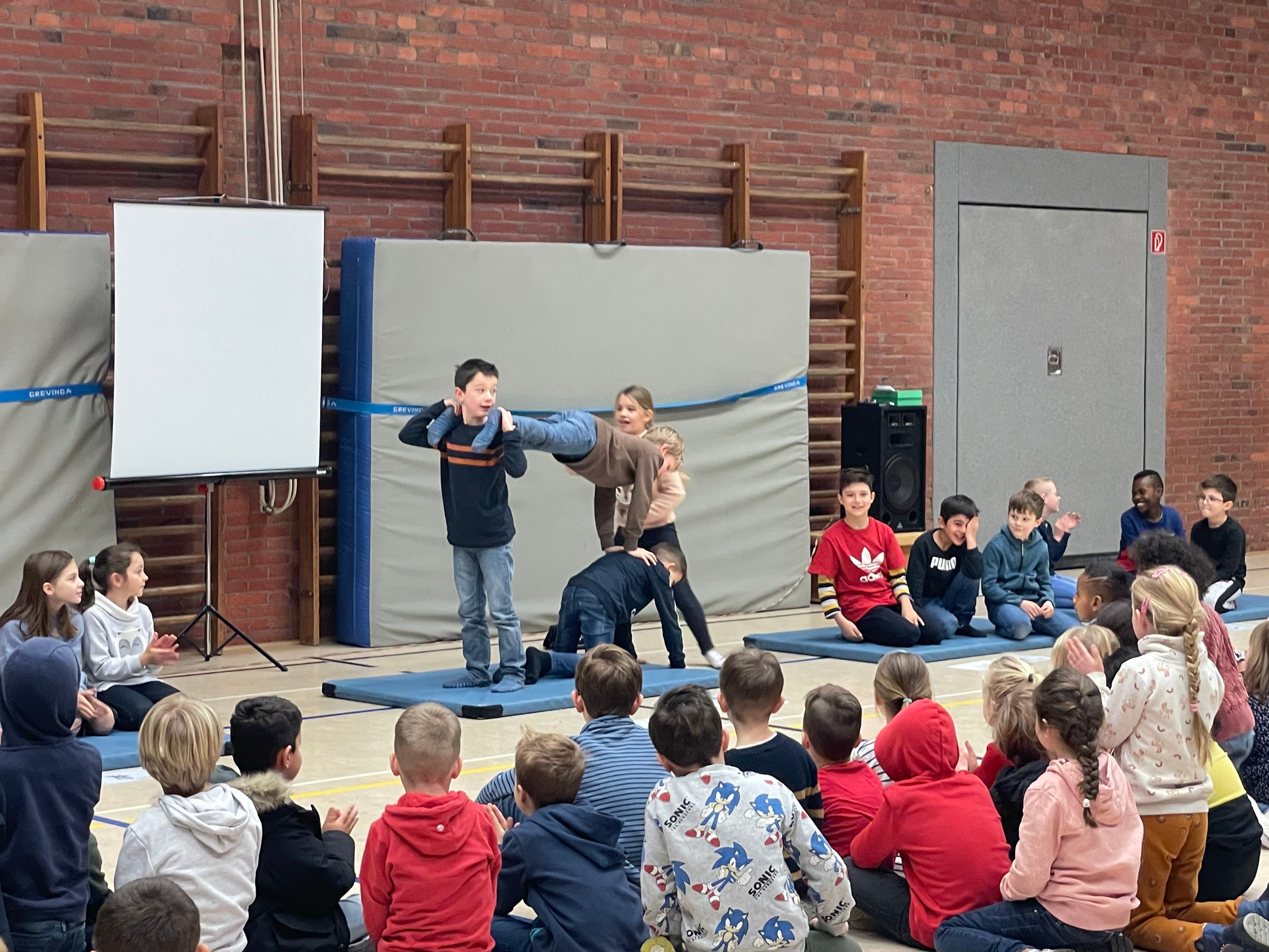 Akrobatikaufführung