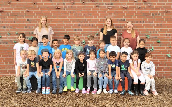Klassenfoto der Elefantenklasse