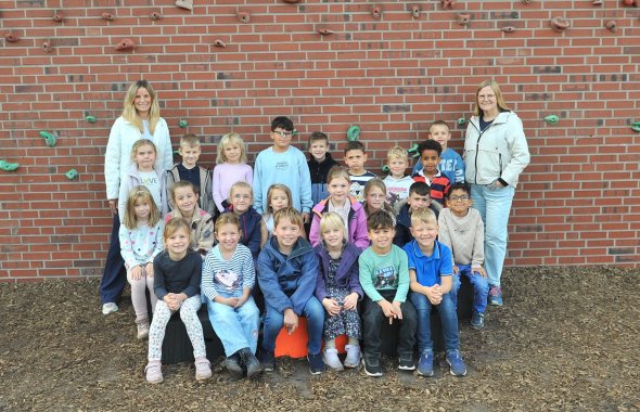 Klassenfoto der Schildkrötenklasse