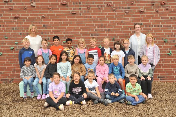 Klassenfoto der Eisbärenklasse