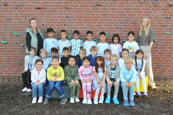 Klassenfoto der Elefantenklasse