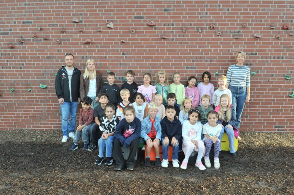 Klassenfoto der Eulenklasse