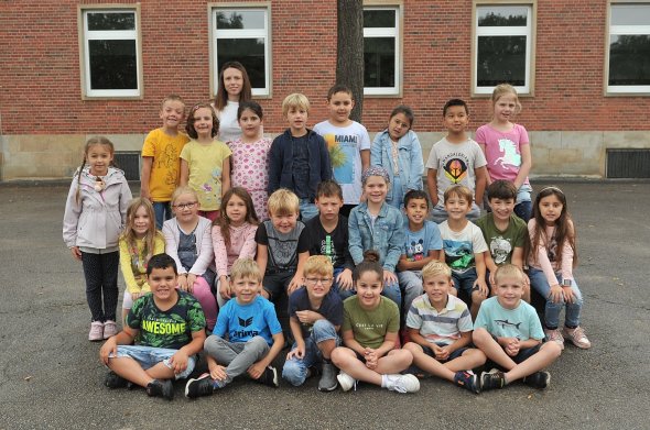 Klassenfoto der Schildkrötenklasse