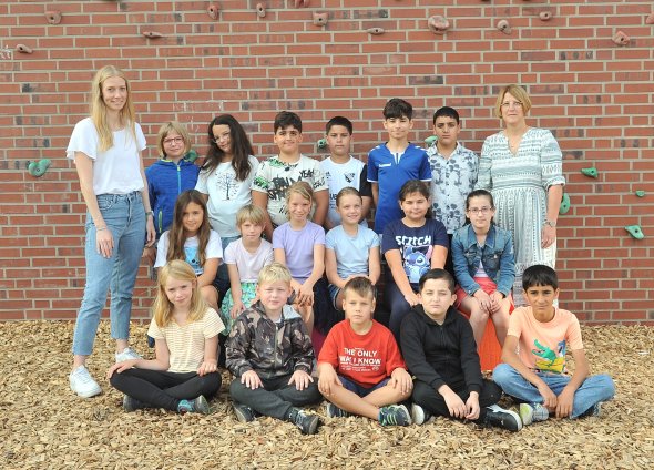 Klassenfoto der Elefantenklasse