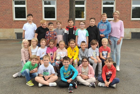 Klassenfoto der Eulenklasse