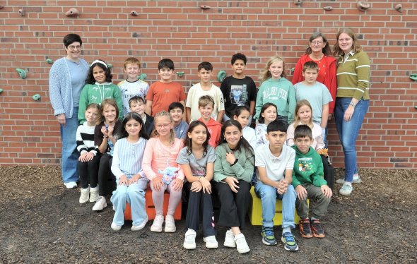 Klassenfoto der Fuchsklasse