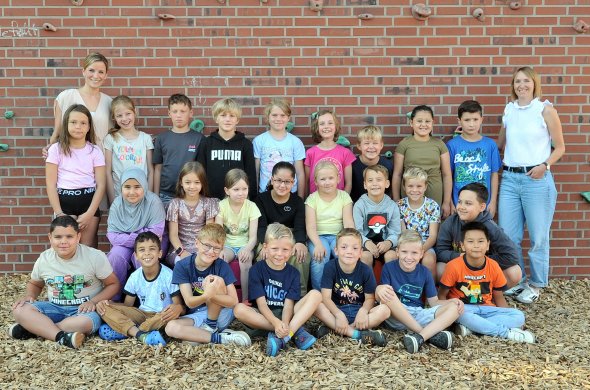 Klassenfoto der Schildkrötenklasse