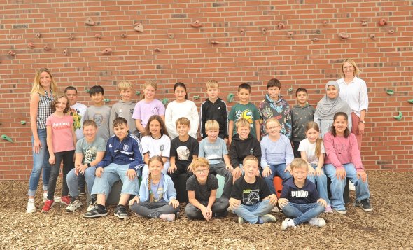 Klassenfoto der Schildkrötenklasse