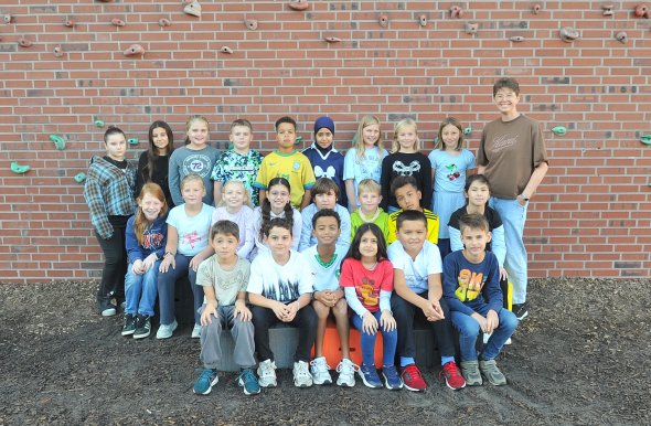Klassenfoto der Zebraklasse